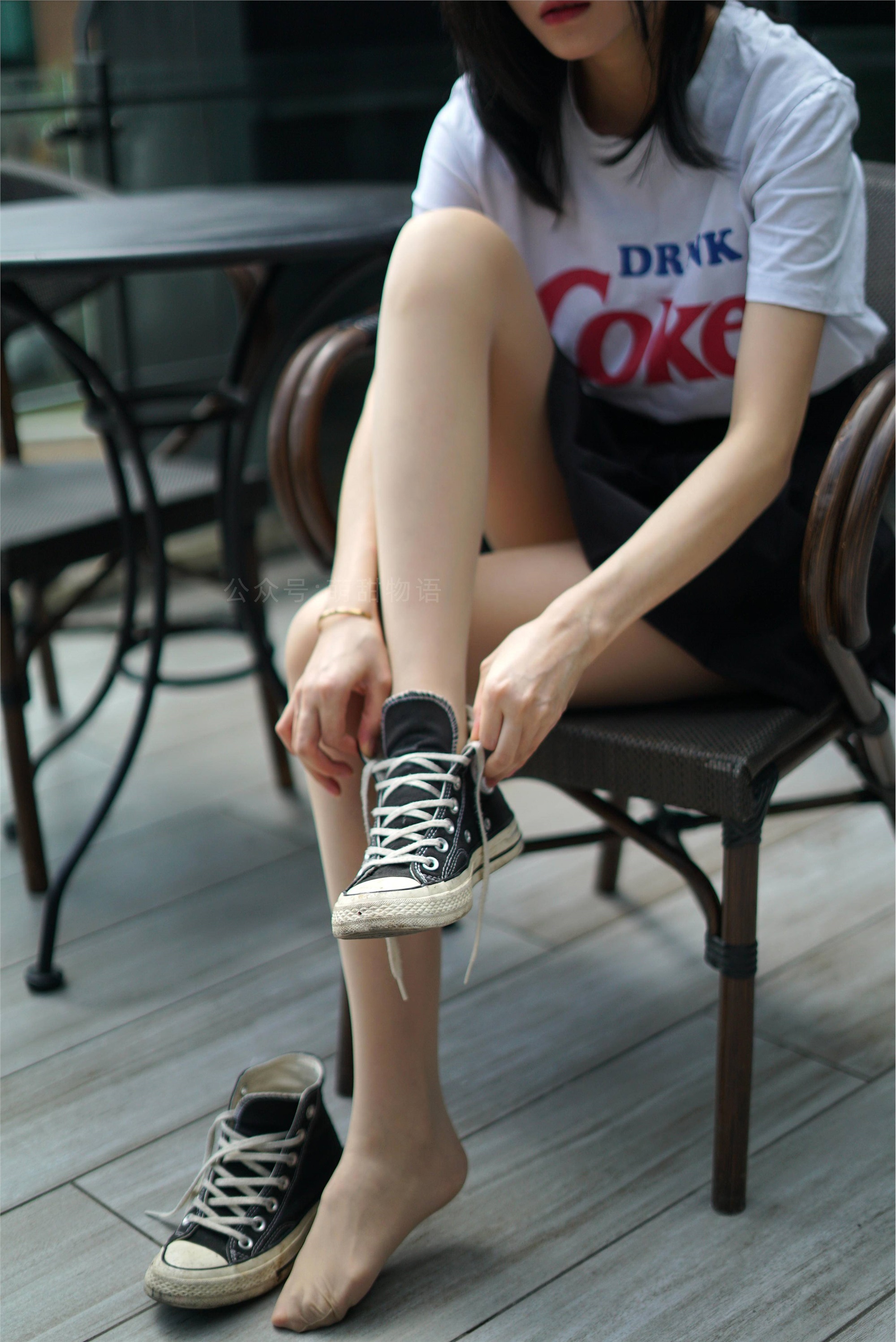 萌甜物语 XM107《清纯百褶裙-腿腿》